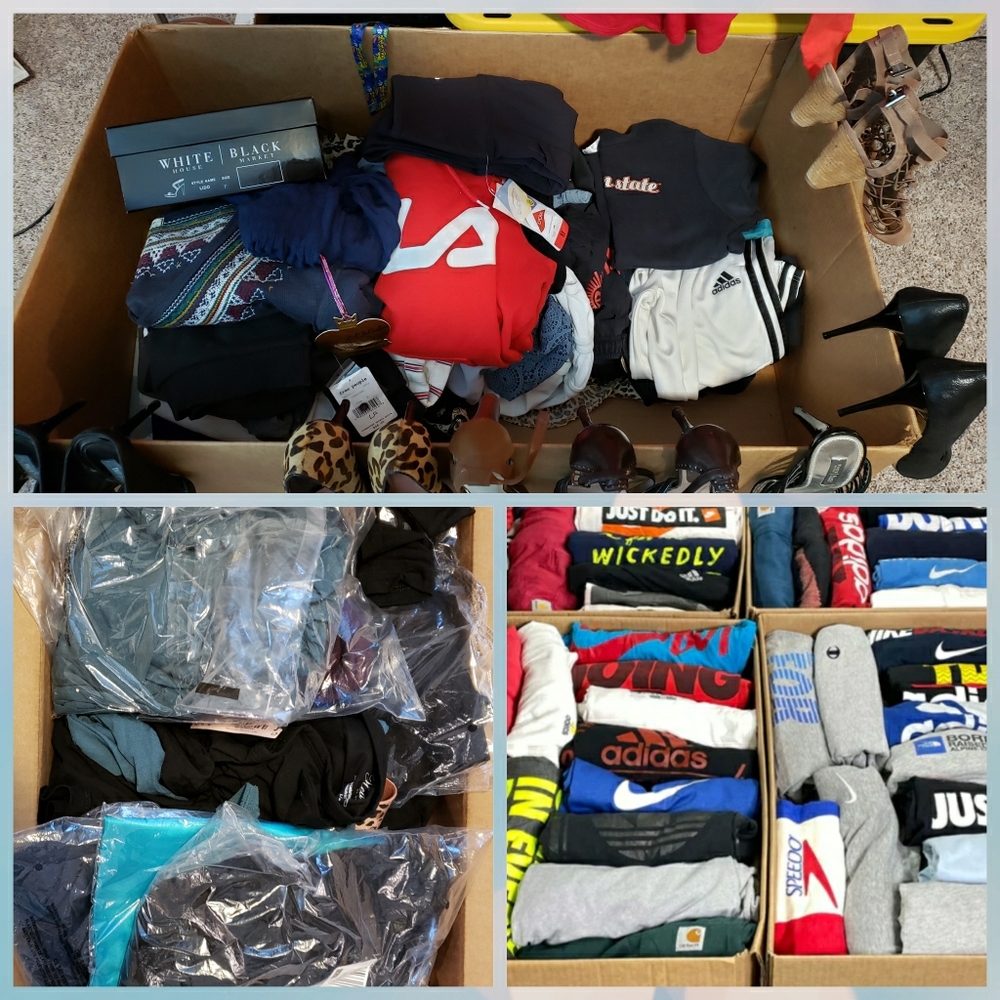5 lb MYSTERY box of VINTAGE clothes Reseller bundle